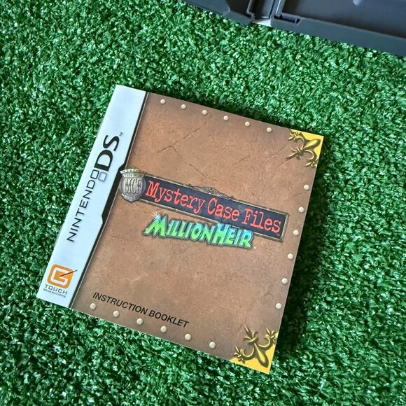 Mystery Case Files: MillionHeir (Nintendo DS, 2008) CiB With Manual Tested Game - Picture 5 of 10